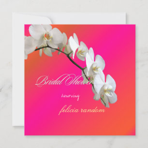 Invitación Orquídeas/phalaenopsis de PixDezines