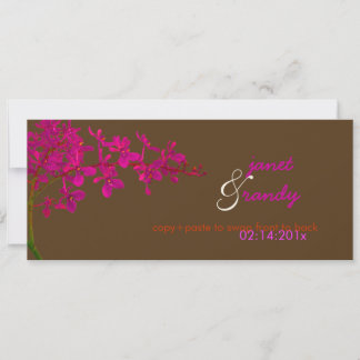 Invitación Orquídeas pixDezines/renanthera