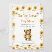Oso de miel lindo Ba-Bee Shower