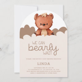 Invitación Oso lindo: podemos anticipar la espera del arco de