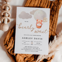 Oso lindo: podemos empezar a esperar a Baby Shower