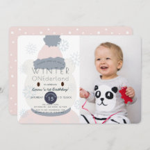 Oso Polar Invierno Onederland 1ª foto Cumpleaños