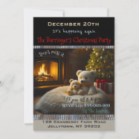 Osos del Fiesta de los Navidades de bomberos