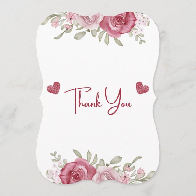 Invitación Otoño Rústico Burdeos Caligrafía Boda Llana Th (Anverso)