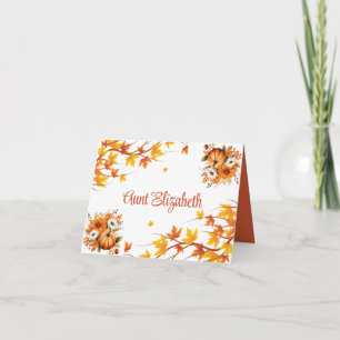 Invitación Otoño Sale de Acción de Gracias
