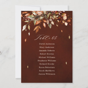 Invitación Otoño Sale de la carta rústica de boho country