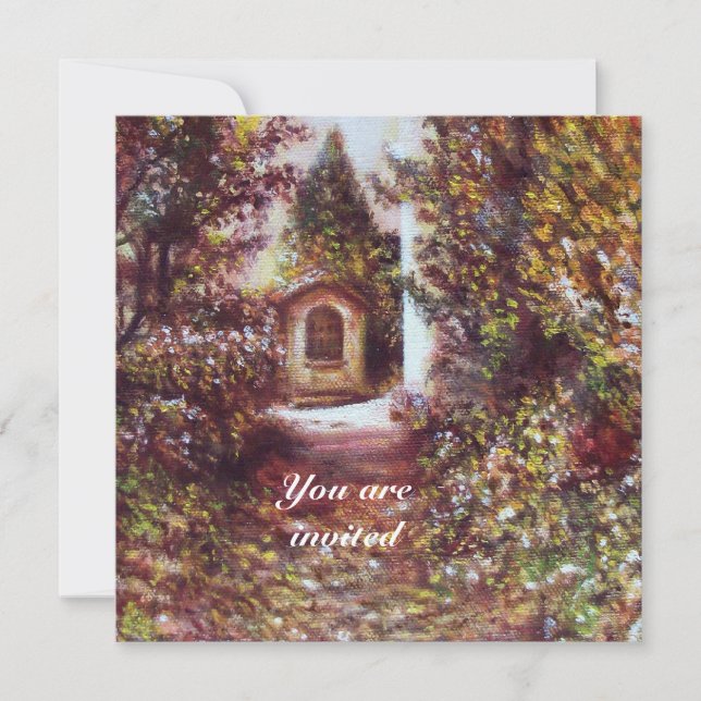 INVITACIÓN OTOÑO SILENCIOSO EN FLORENCIA (Anverso)