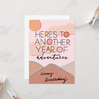 Invitación Otro año de aventuras