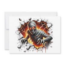 Oud en Griezelig Mummie Skelet Breekt Door