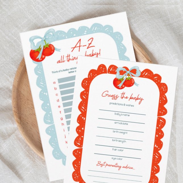 Invitación Our Family is Growing Baby Shower Invitation  (Subido por el creador)