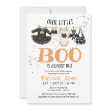 Our Little Boo Is Almost Due Baby Shower