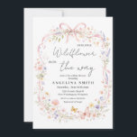 Invitación Our Little Wildflower Butterfly Baby Shower<br><div class="desc">Celebrate your little one with this elegant and timeless “Our Little Wildflower” baby shower invitation 🌸🦋

Featuring soft watercolor florals arranged in a natural,  flowing composition with delicate butterfly accents,  this design creates a light,  airy,  and beautifully refined look—perfect for a heartfelt baby shower celebration.</div>