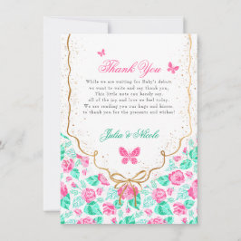 Invitación Our Lovely One Baby Shower Invitation