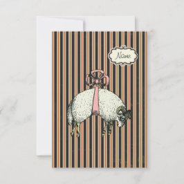 Invitación Ovejas con Lindo Arco™ (OPCIONES DE DISEÑADOR) -