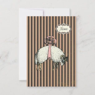 Invitación Ovejas con Lindo Arco™ (OPCIONES DE DISEÑADOR) -