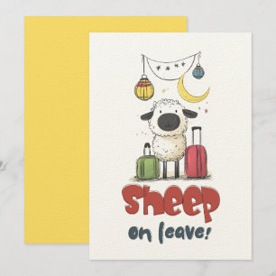 Invitación Ovejas de Eid de Vacaciones Completamente Embala