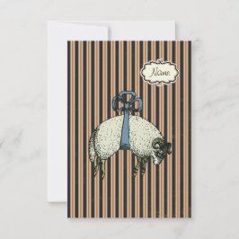 Invitación Ovejas de Lazo Bonito™ (OPCIONES DE DISEÑADOR) -