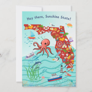 Invitación Oye, aquí, Sunshine State