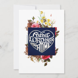 Invitación Padre SEÑOR bendice mi Hogar