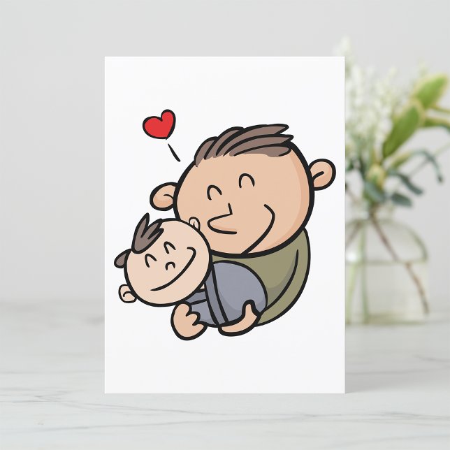 Invitación Padre Y Bebé (Subido por el creador)