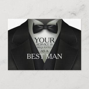 Invitación Padrino de Boda Solicitud de Fiesta de Boda Elegan