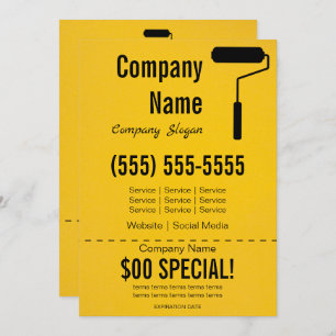 Invitación Painter 5x7 Flyer