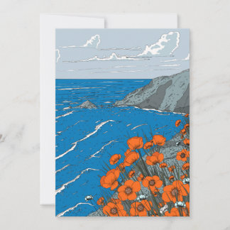 Invitación Paisaje de Wildflower Meadow
