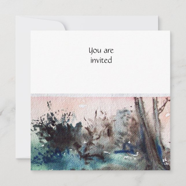 INVITACIÓN PAISAJE RURAL DE MAREMMA /TOSCANA (Anverso)