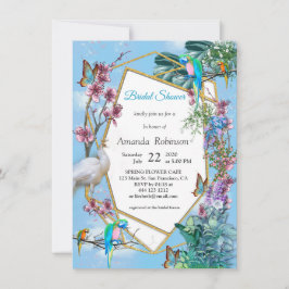 Invitación Paisaje tropical surrealista