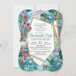 Invitación Paisaje tropical surrealista