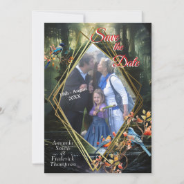 Invitación Paisajes de destino de las cataratas de nuestro mu