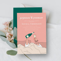 Pajama Fiesta PJ y Prosecco Bridal Shower