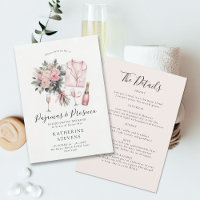 Pajamas Prosecco Rosa Bachelorette Party Itinerari