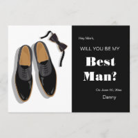 Pajarita y Zapatos de Vestir Solicitud de Padrino