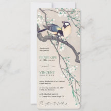 Pájaros de Amor - Boda de Arte Vintage