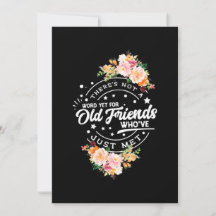 Invitación Palabra todavía para viejos amigos