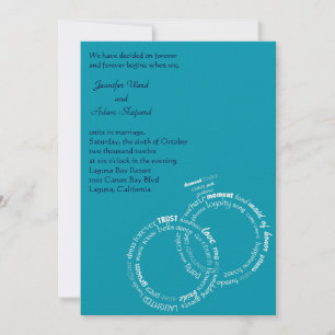 Invitación Palabras Bodas
