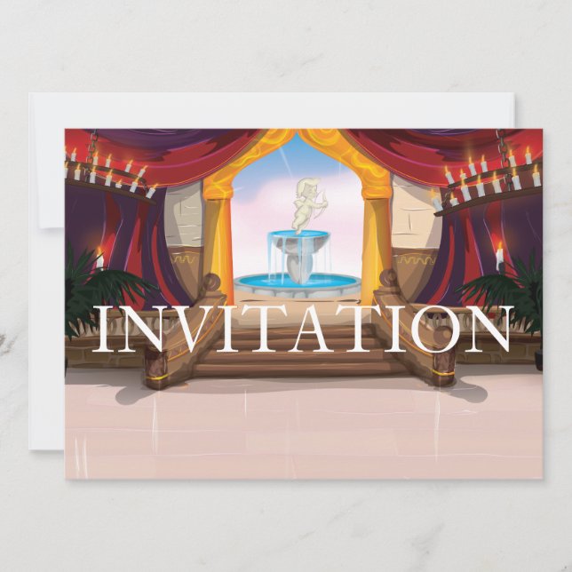 Invitación Palacio Romano (Anverso)