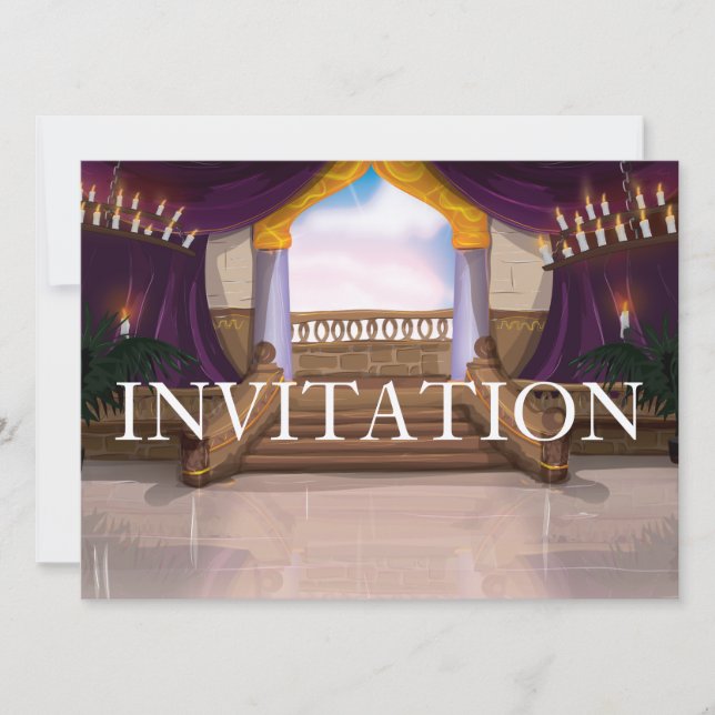 Invitación Palacio Romano (Anverso)