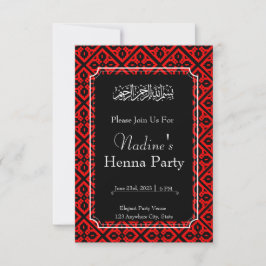 Invitación palestina personalizada