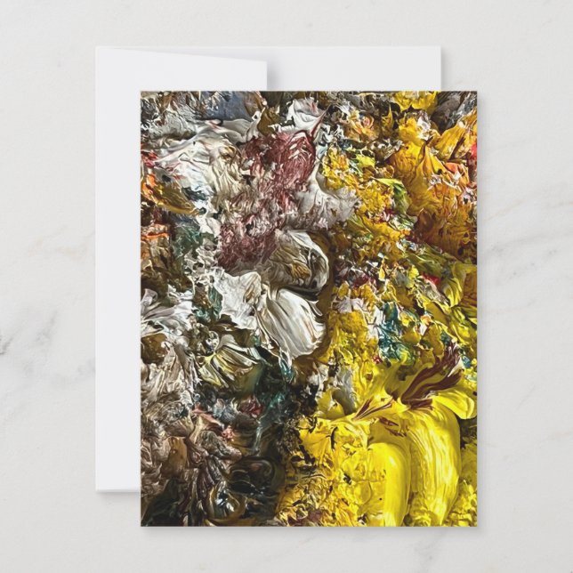 Invitación Paleta del artista #1 (Anverso)