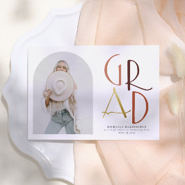 Invitación Palette | Graduación de fotografía de grado Boho A