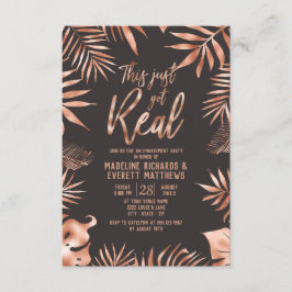 Invitación Palm Leaf Esto Acaba De Tener Una Verdadera Fiesta