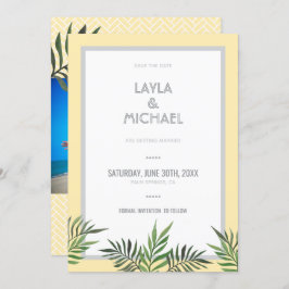 Invitación Palm Springs Photo Save The Date