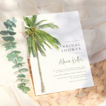 Palm Tree Boho Bridal Shower