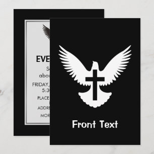 Invitación Palo con cruz