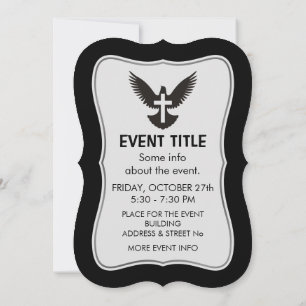 Invitación Palo con cruz