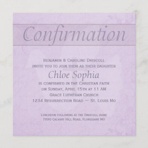 Invitación Paloma del Espíritu Santo de la confirmación y