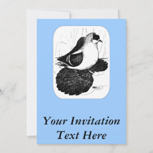 Invitación Paloma Tragana Saxon 1978