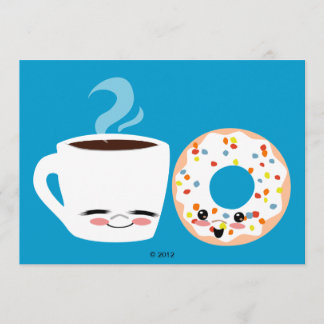 Invitación Pals del café y del buñuelo